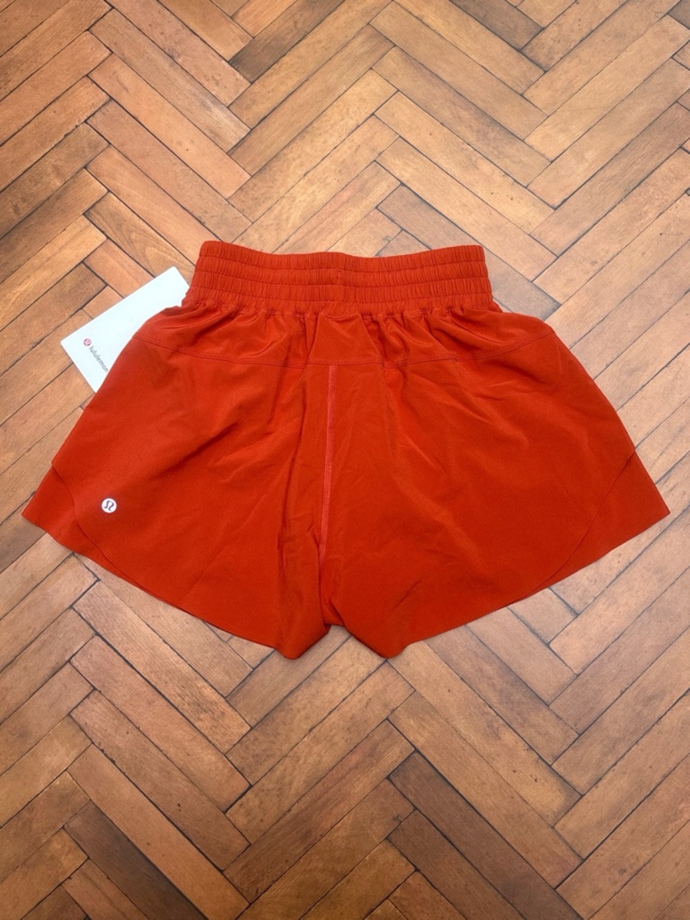 NWT Lululemon Shake It Out High Rise Shorts 2.5" In Autumn Rust Size XS